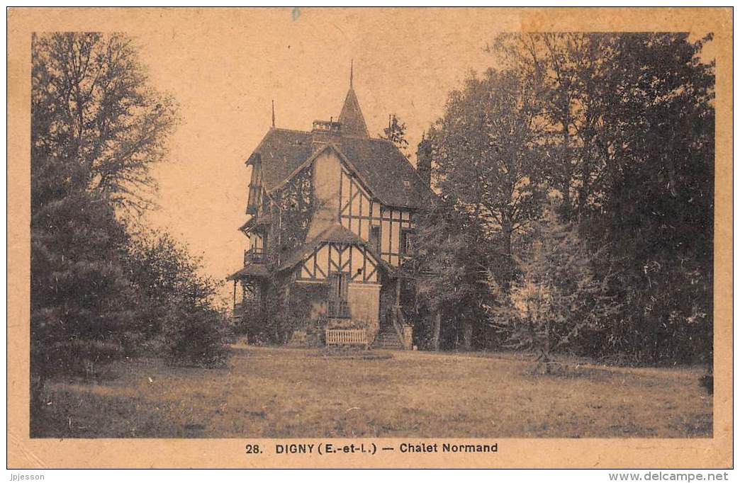 EURE ET LOIR  28   DIGNY  CHALET NORMAND - Autres & Non Classés