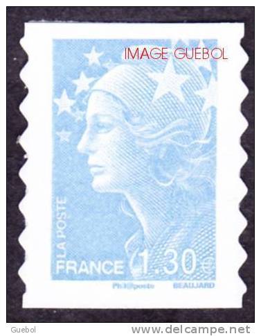 France Autoadhésif N°  288 ** Au Modèle 4344 - Marianne De Beaujard - 1.30 Euro Bleu Ciel - Autres & Non Classés
