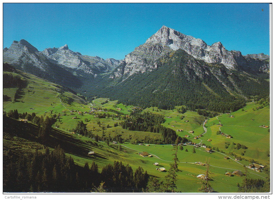 Switzerland,  Suisse, Schweiz, Svizerra - Schwenden Gimmialp, Diemtigtal, Rothhorn, Spillgerten, Seehorn, Unused - Schwende