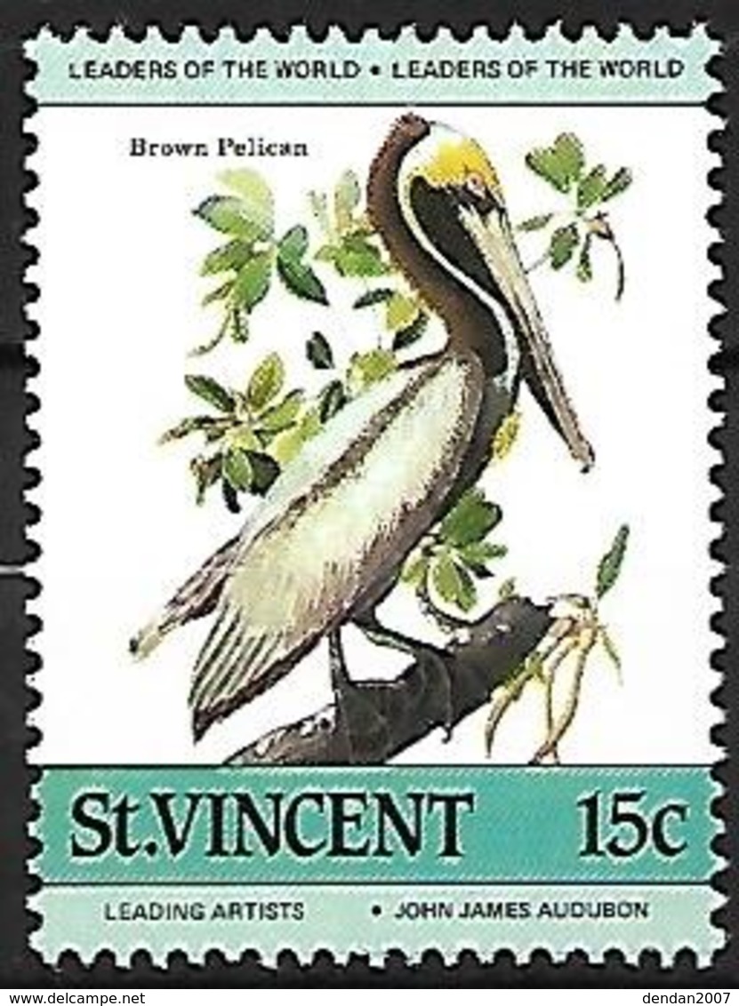 St Vincent - 1995  -MNH - Brown Pelican (Pelecanus Occidentalis) - Pelicans