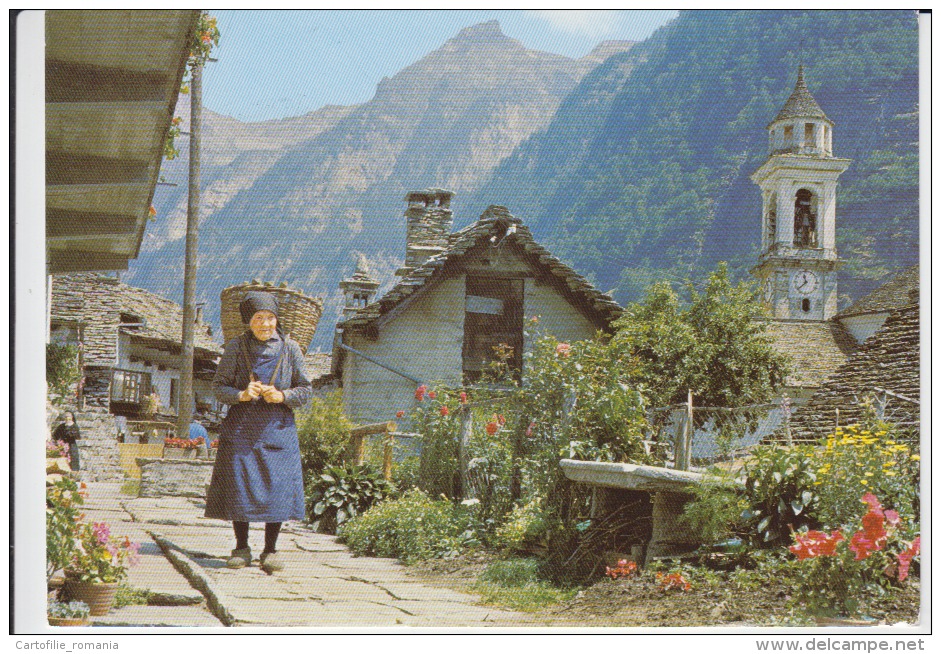 Switzerland,  Suisse, Schweiz, Svizerra - Sonogno Valle Verzasca Used - Sonogno