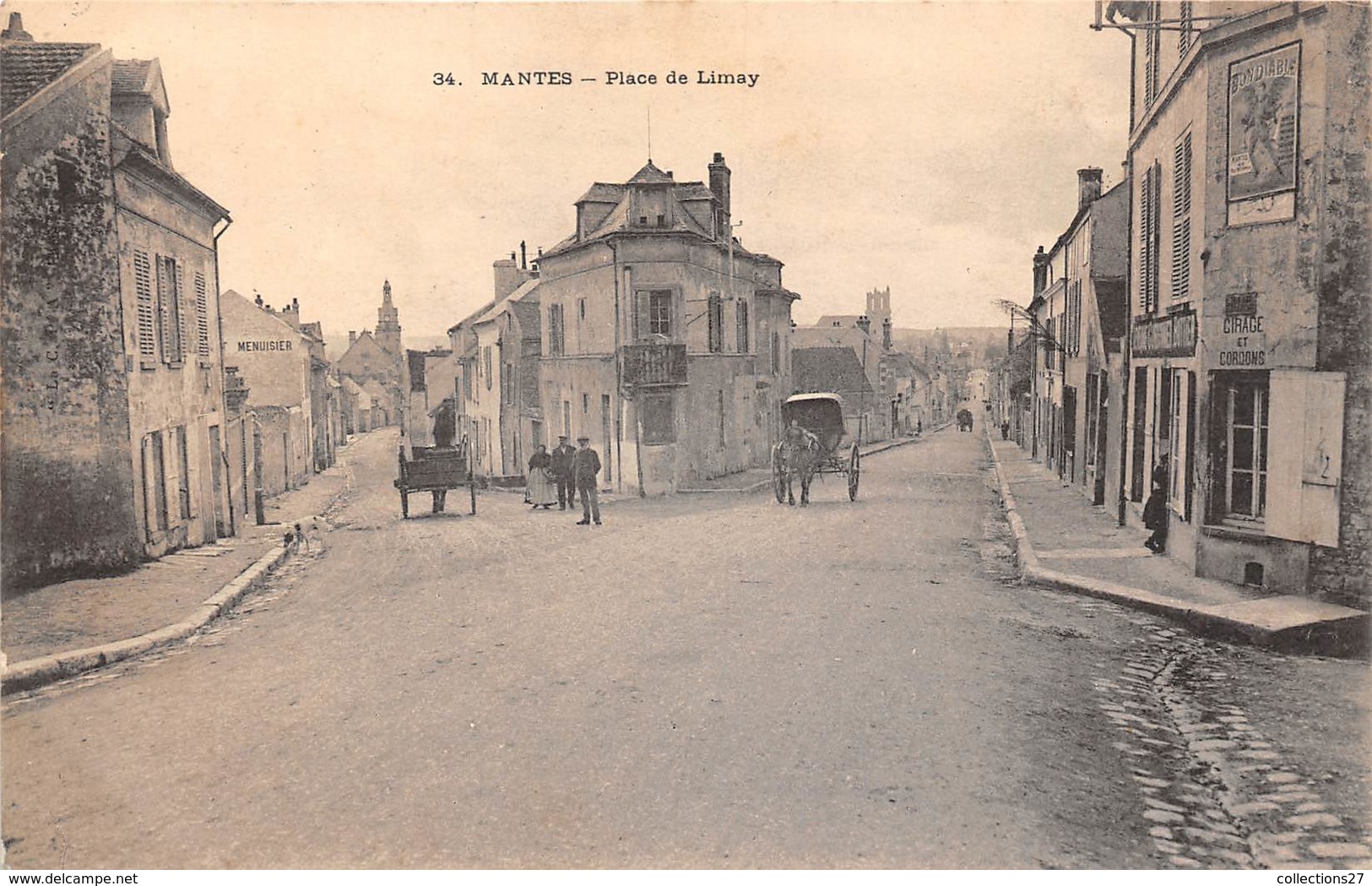 78-MANTES- PLACE DE LIMAY - Mantes La Jolie