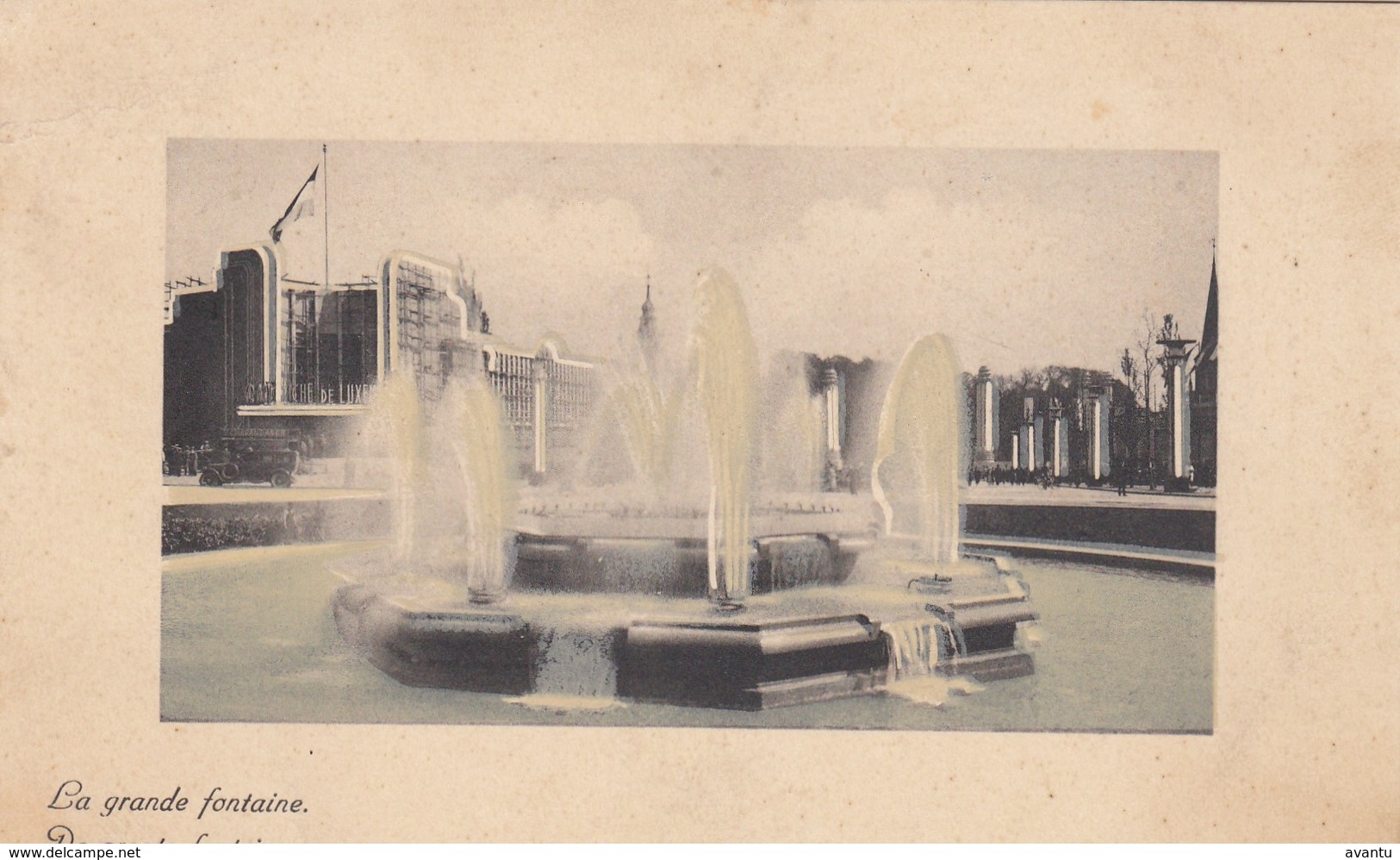 BRUXELLES / BRUSSEL / EXPO 1935 / LA GRANDE FONTAINE - Expositions Universelles