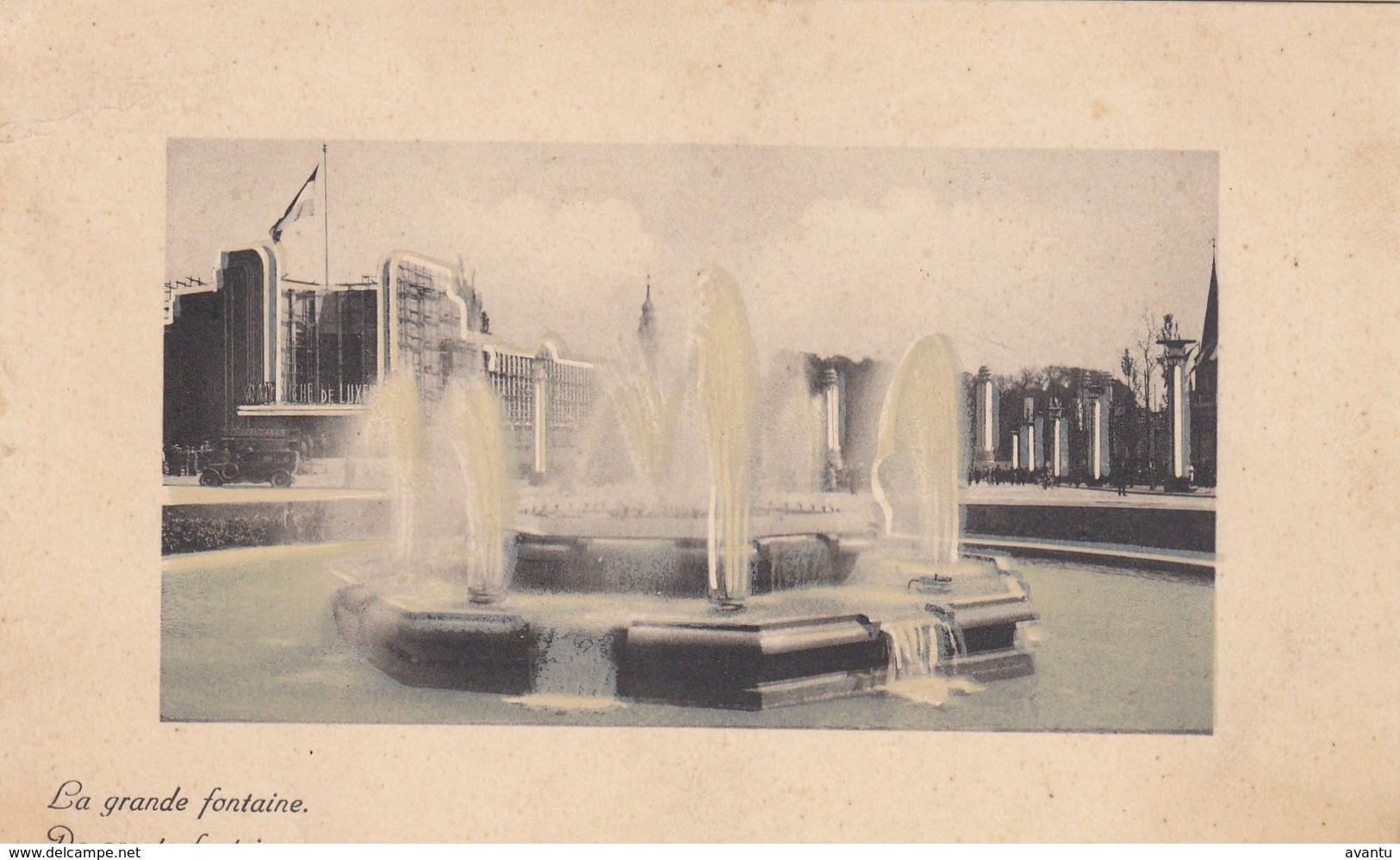 BRUXELLES / BRUSSEL / EXPO 1935 / LA GRANDE FONTAINE - Wereldtentoonstellingen