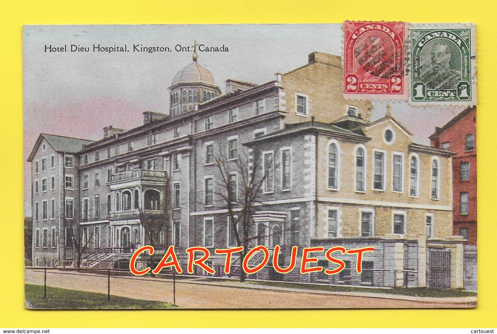 CANADA Hôtel DIEU HÔPITAL  KINGSTON 1931 - Kingston