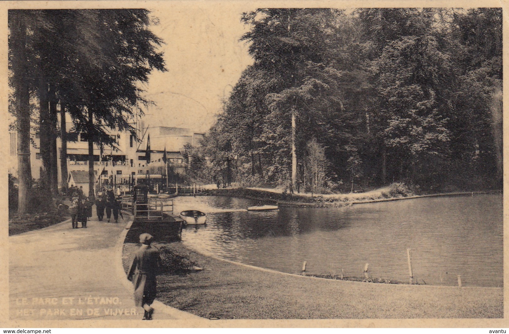 BRUXELLES / BRUSSEL / EXPO 1935 / LE PARC ET L ETANG - Wereldtentoonstellingen