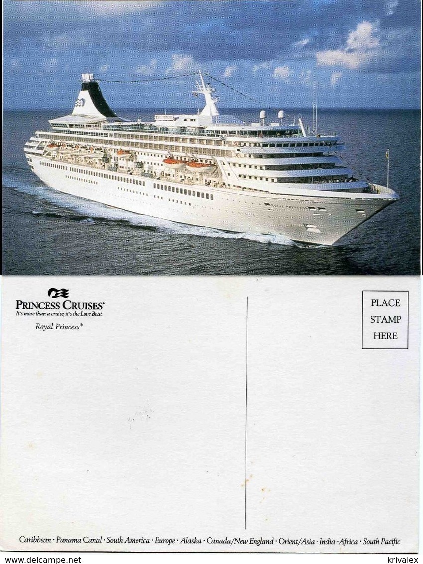 Ship Postcards - Passenger   Ship : "Royal {Princess    " Variant  Read Description - Other & Unclassified