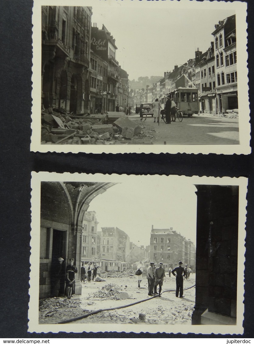 8 Photos De Namur Le 18 Août 1944 - Guerre, Militaire