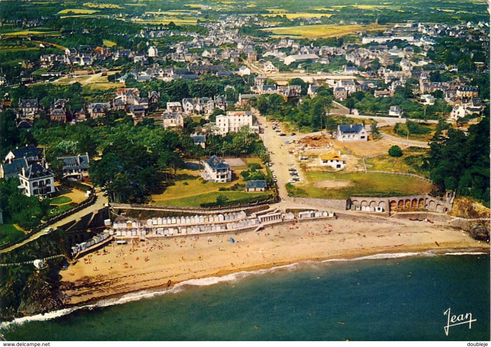 D22 SAINT QUAI PORTRIEUX ANAS HÔTEL BRETANIA Plage De La Comtesse ..............  éditeur Jean à Audierne  N°A 748 - Bretagne