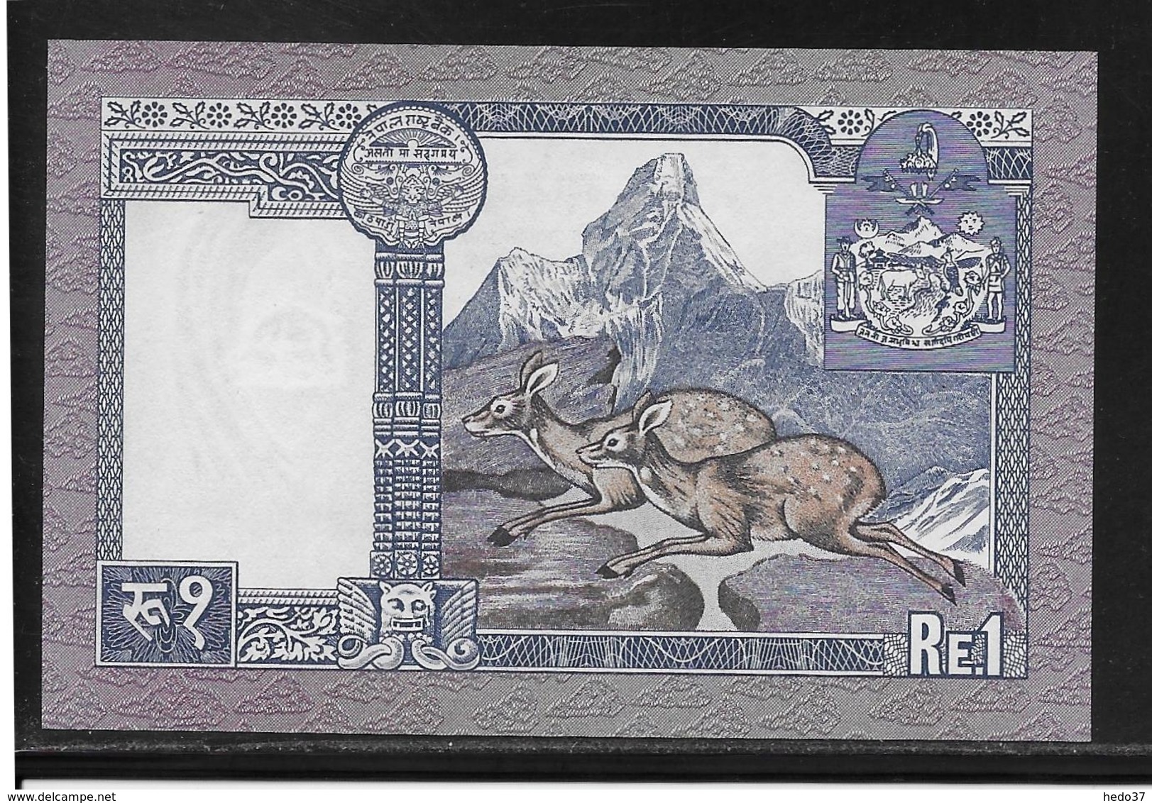 Népal - 1 Rupee - Pick N°22 - NEUF - Népal