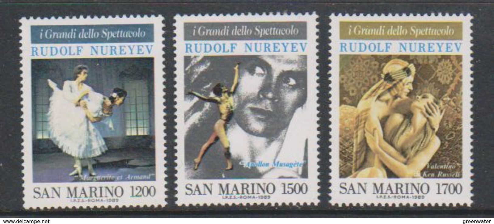 San Marino 1989 Ballet 3v ** Mnh (39204) - Ongebruikt