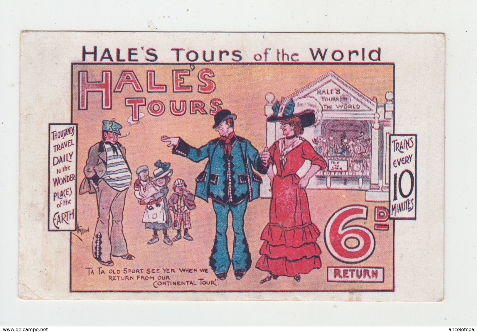 ENGLAND PUBLICITE / HALE'S TOURS OF THE WORLD - Advertising