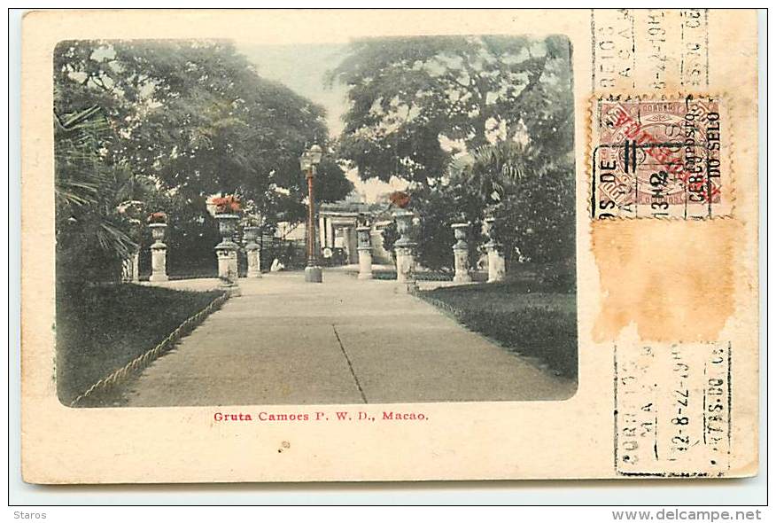 CHINE - Gruta Camoes P.W.D. - MACAO - Chine