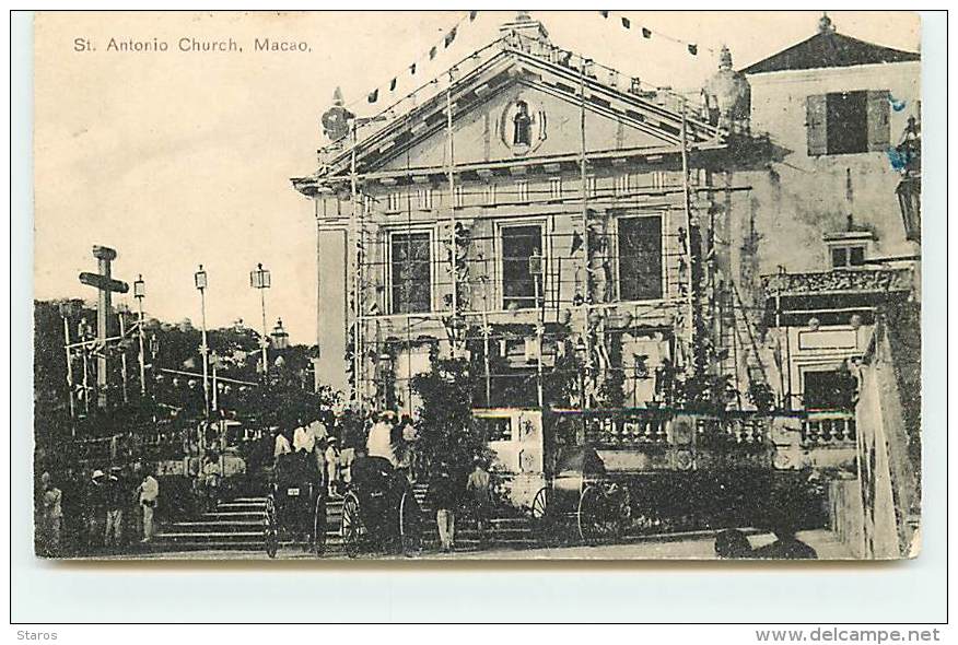 CHINE - St Antonio Church MACAO - Chine