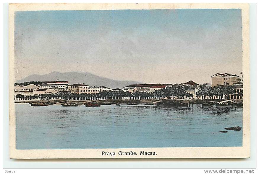 CHINE - Praya Grande - MACAU - Chine