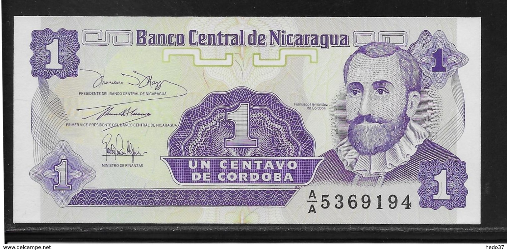 Nicaragua - 1 Centavo - Pick N°167 - NEUF - Nicaragua