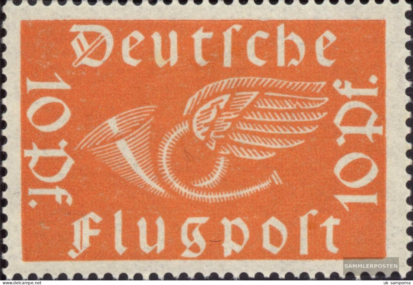 German Empire 111 Unmounted Mint / Never Hinged 1919 Post Flight Marks - Unused Stamps