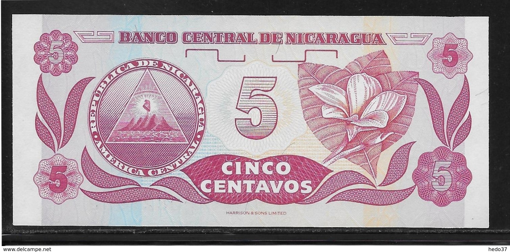 Nicaragua - 5 Centavos - Pick N°168 - NEUF - Nicaragua