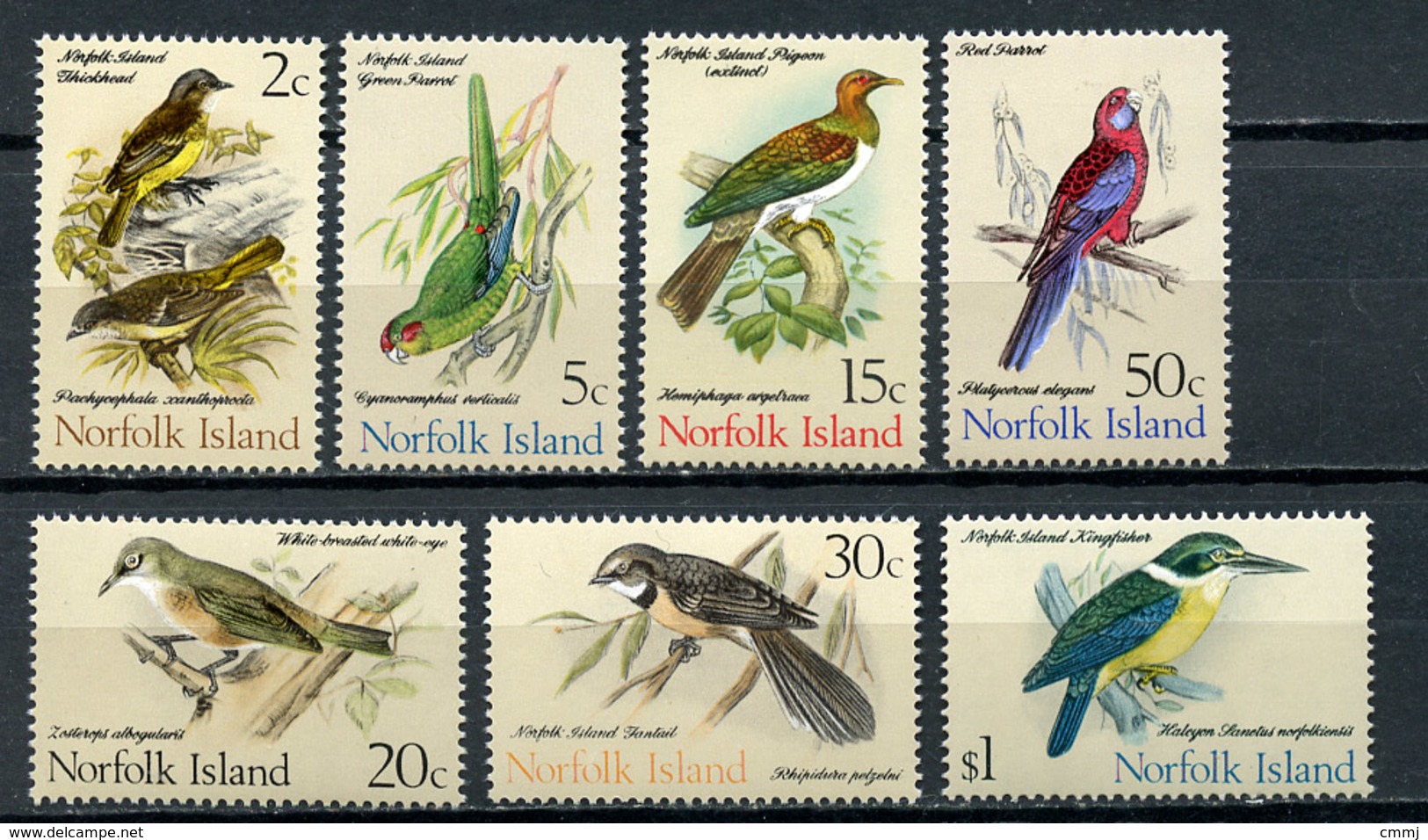 1971 - ISOLA NORFOLK -  Mi. Nr. 105/119 - NH - (CW4755.17) ONLY YEAR 1971 - Isola Norfolk
