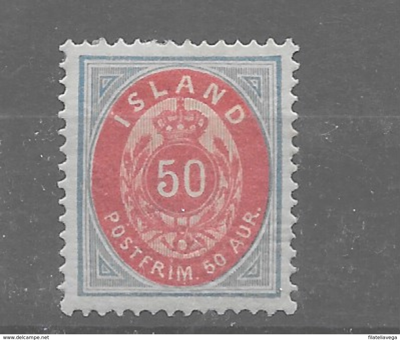 Sello De Islandia Nº Yvert 16 (A) * - Unused Stamps