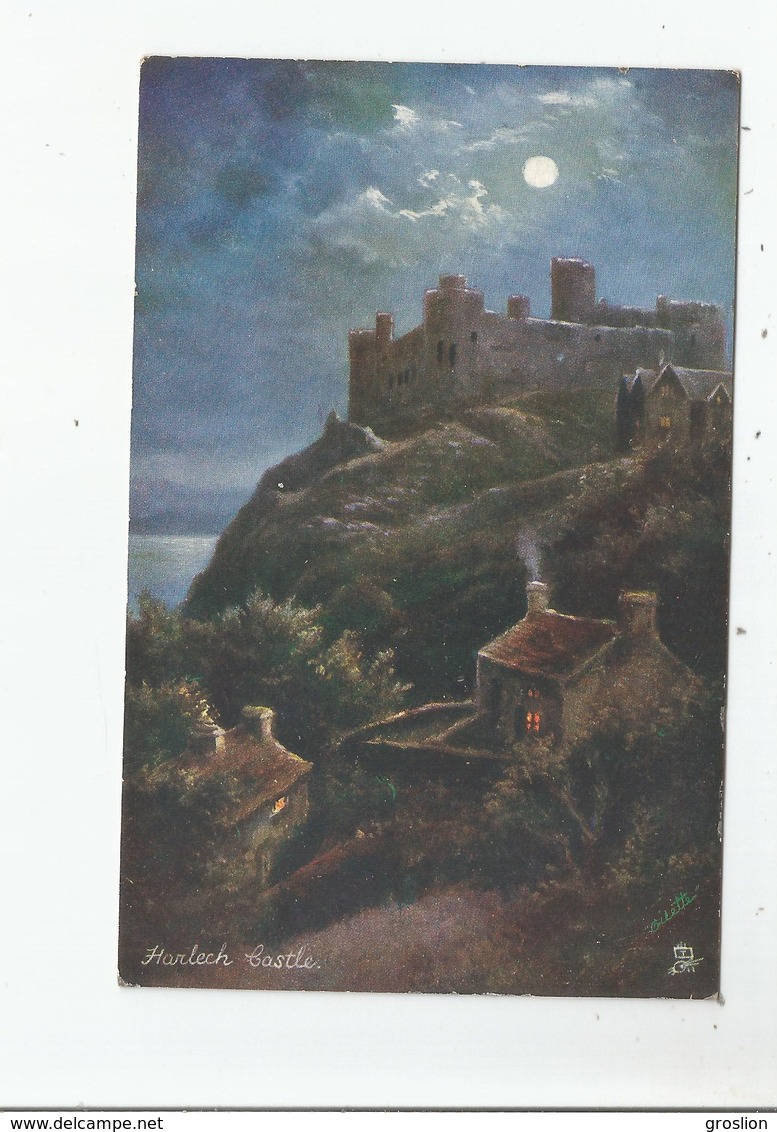 HARLECH CASTLE (WALES) 6233 (ILLUSTRATION) - Merionethshire