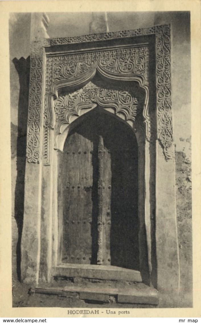 304 - 1929 Hodeidah - Una Porta TRAVELLED - Yemen