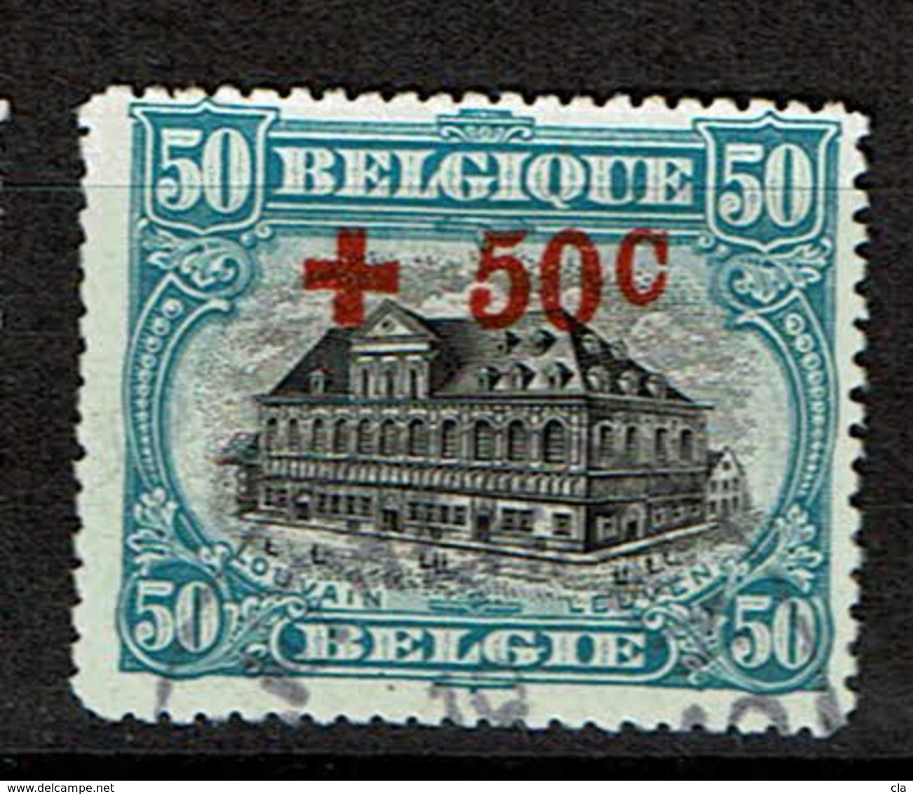 159  Obl  18 - 1918 Croix-Rouge