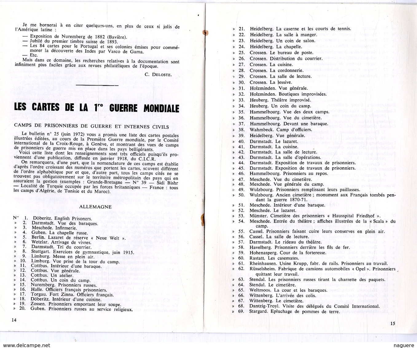 LE CARTOPHILE  DEC 1972  N° 27  -  24 PAGES L AFFAIRE CAILLAUX  LES CARTES PHILATELIE LES INCUNABLES    Etc .. - Français