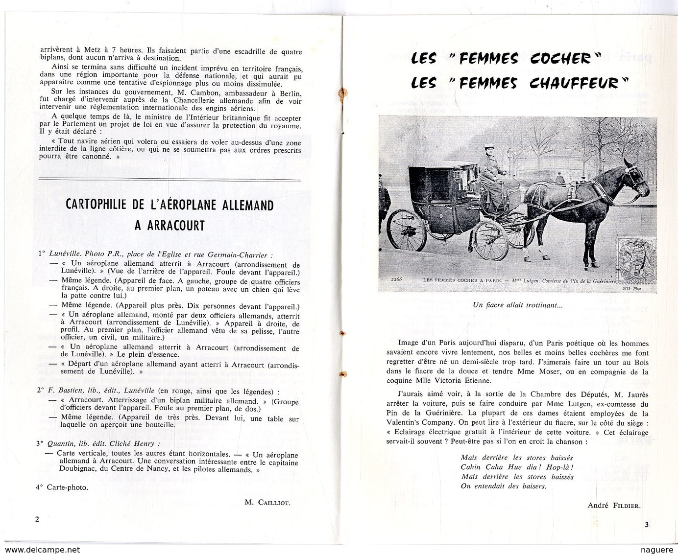 LE CARTOPHILE  JUIN 1972  N° 25  -  16 PAGES   AEROPLANE ALLEMAND LES FEMMES COCHER  CAMPS DE PRISONNIERS DE GUE  Etc .. - Français