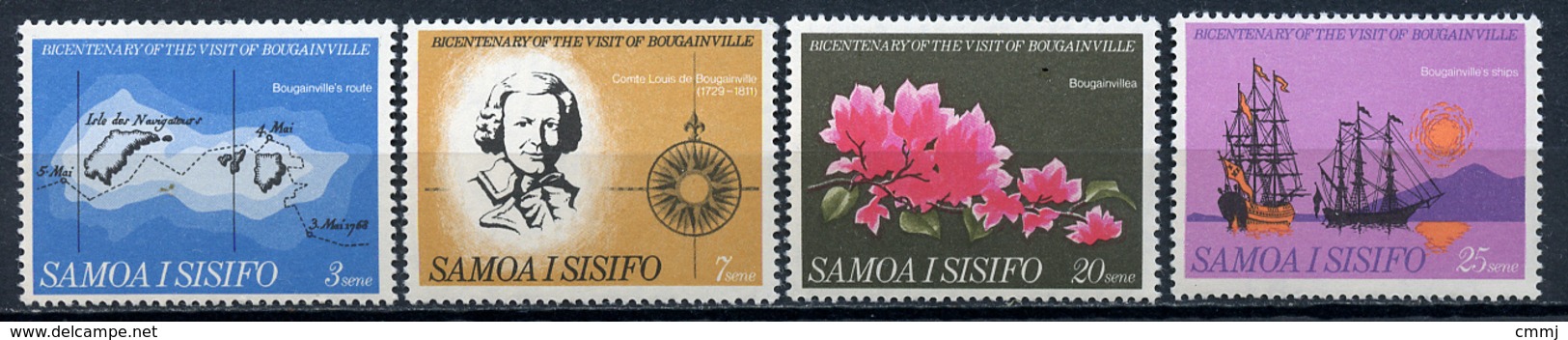 1968 - SAMOA  -  Mi. Nr. 178/181 - NH - (CW4755.17) - Nuovi