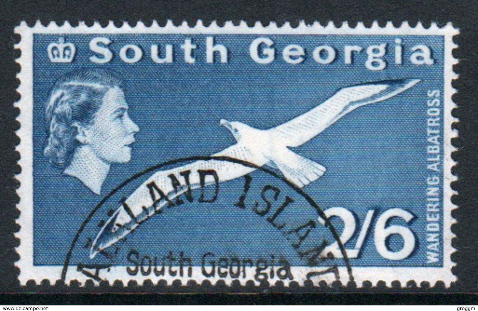 South Georgia 1963 Definitive 2/6d Stamp In Fine Used Condition. - South Georgia