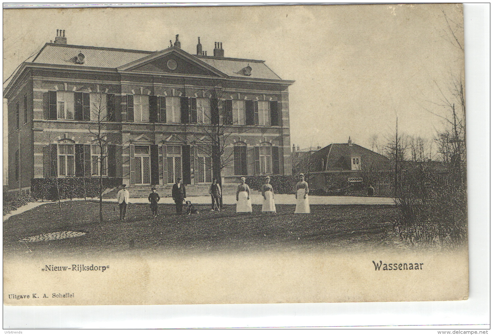 1 Postcard Wassenaar Nieuw-Rijksdorp - Autres & Non Classés