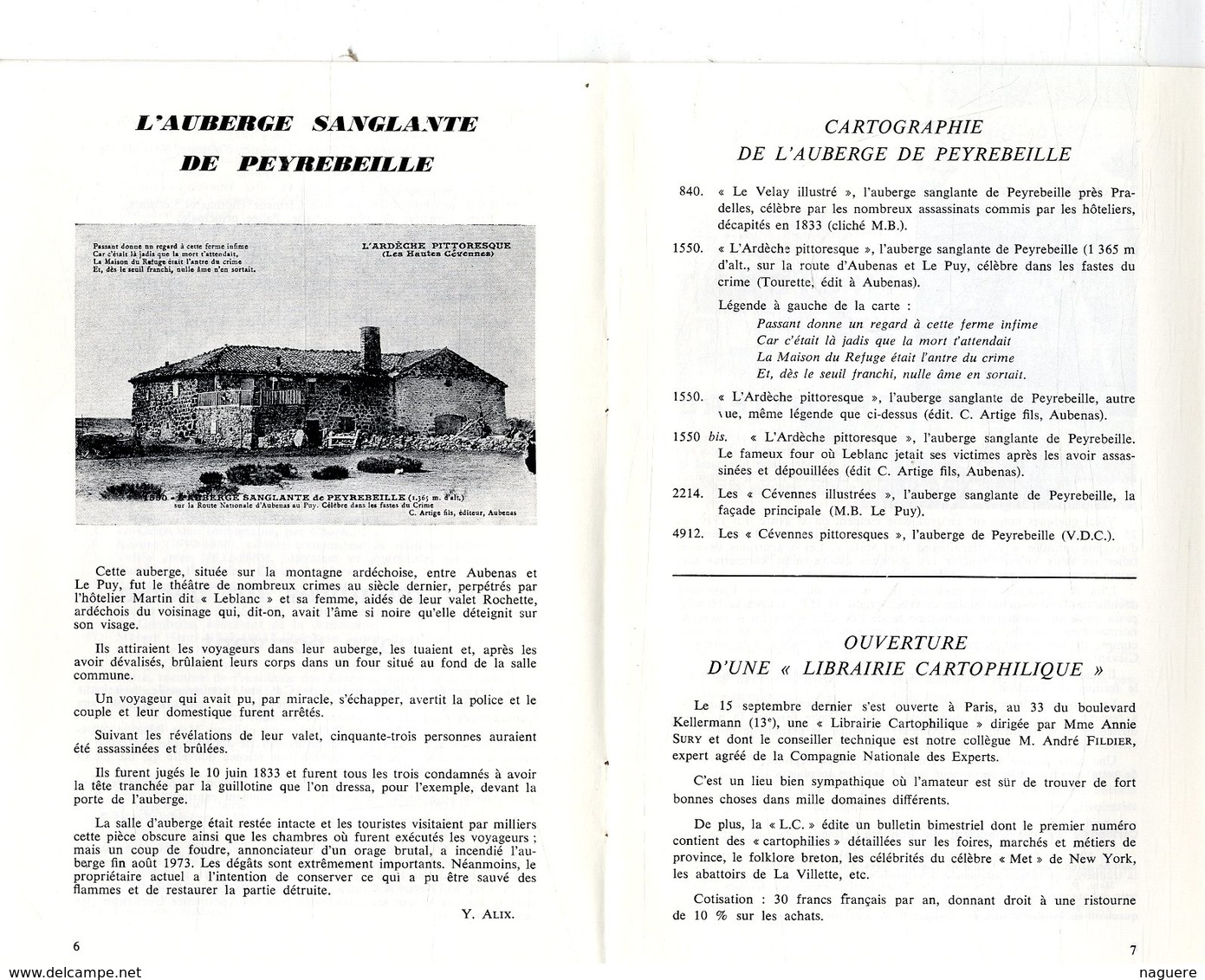 LE CARTOPHILE   DEC 1973  N° 31  -  24 PAGES   CIMETIERE PERE LACHAISE  PEYREBEILLE  GRAINES DE CHOUX  COGNAC  Etc .. - Français