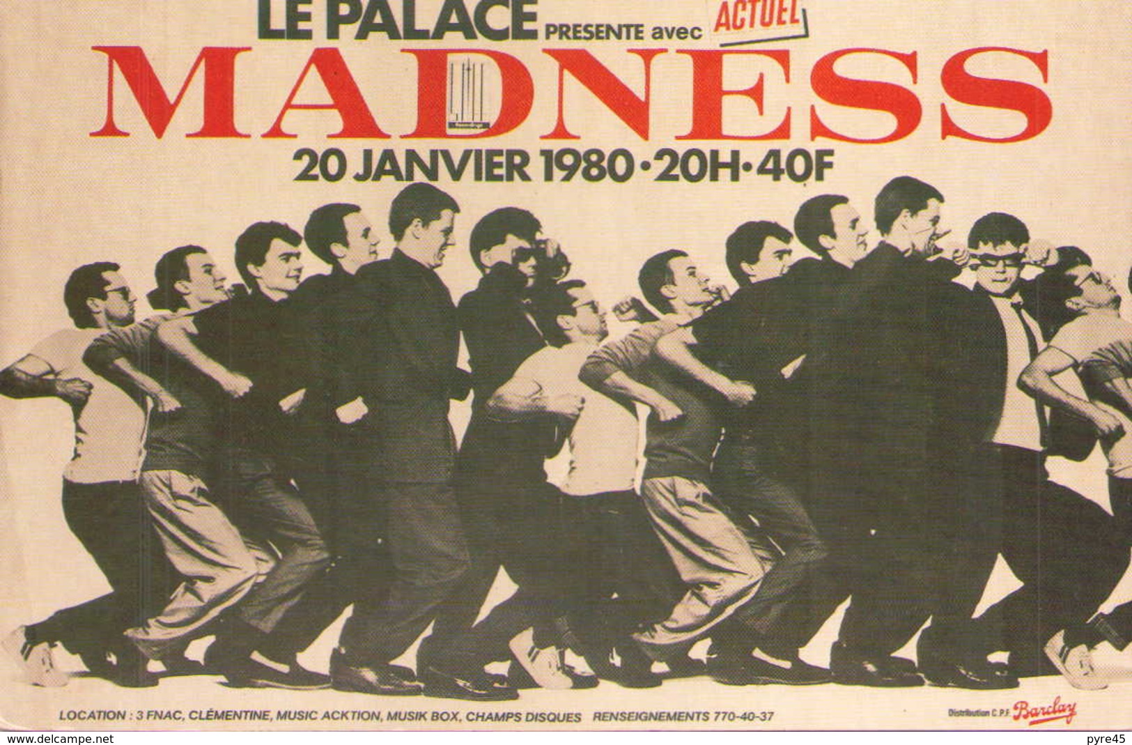 CPM AFFICHE MADNESS - Musique Et Musiciens