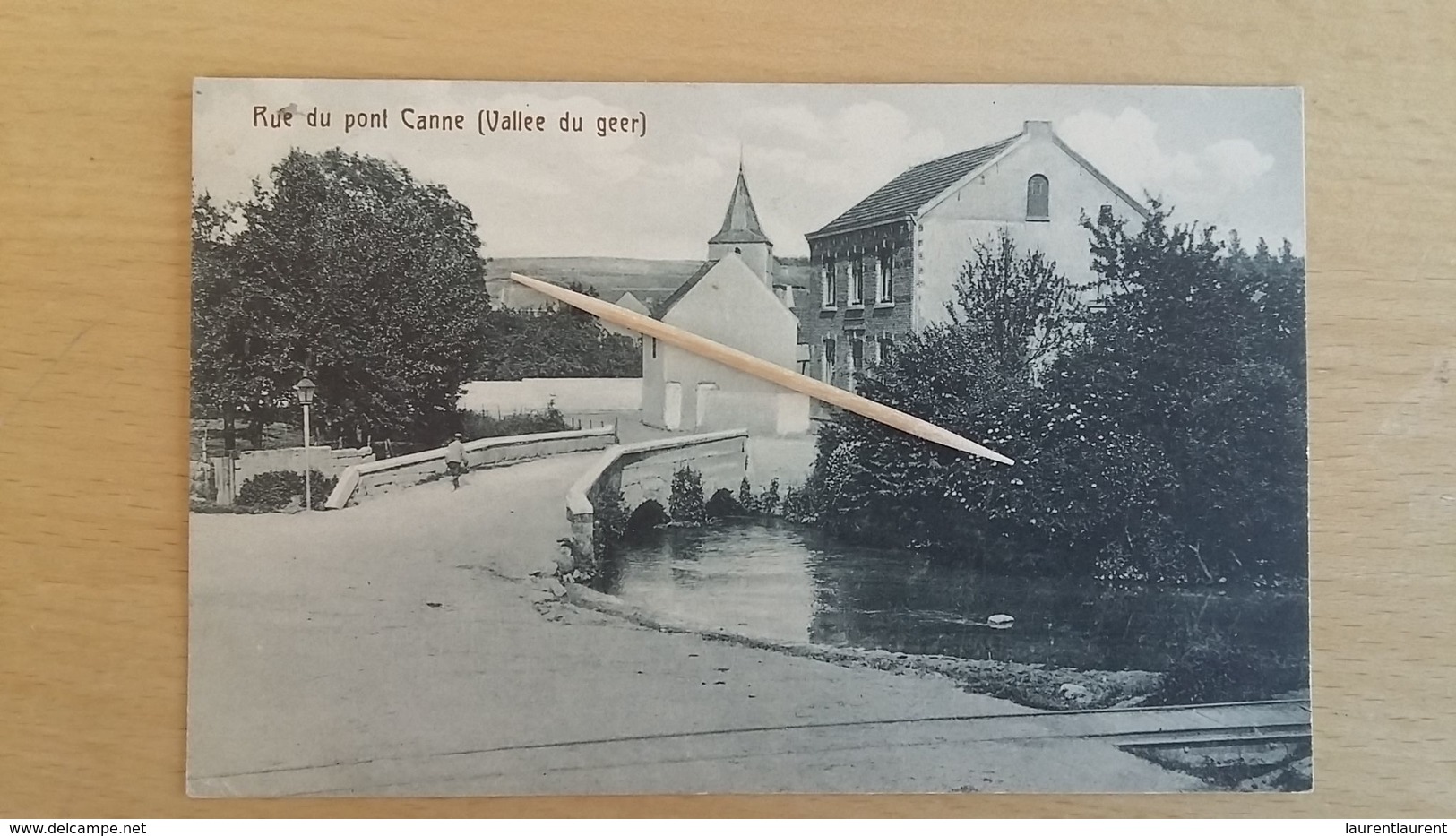 Rue Du Pont CANNE - Vallée Du Geer - 1915 - Andere & Zonder Classificatie