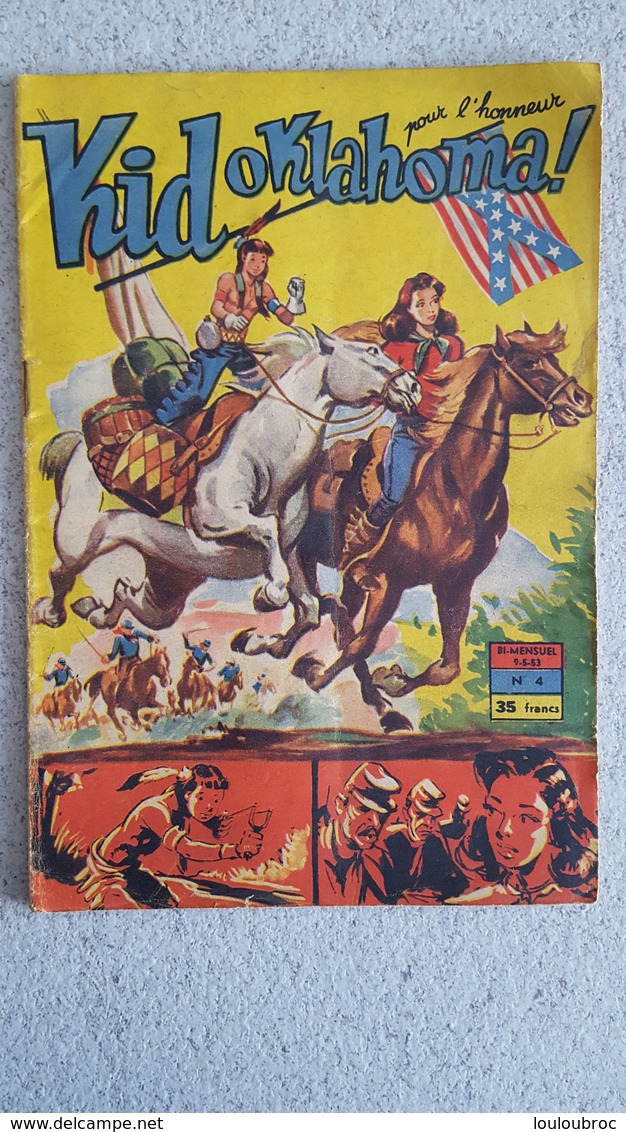 KID OKLAHOMA  1953  N°4 PARFAIT ETAT - Autres & Non Classés