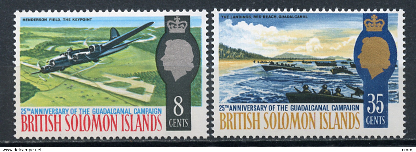 1968 - ISOLE SOLOMONE  -  Mi. Nr. 161/162 - NH - (CW4755.20) - Isole Salomone (1978-...)