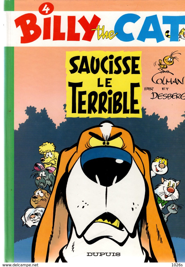 B.D.BILLY THE CAT - SAUCISSE LE TERRIBLE - E.O.  1996 - Billy The Cat