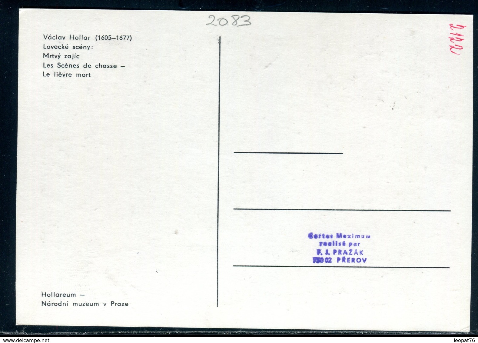 Tchécoslovaquie - Carte Maximum 1975 - Scène De Chasse - Lettres & Documents