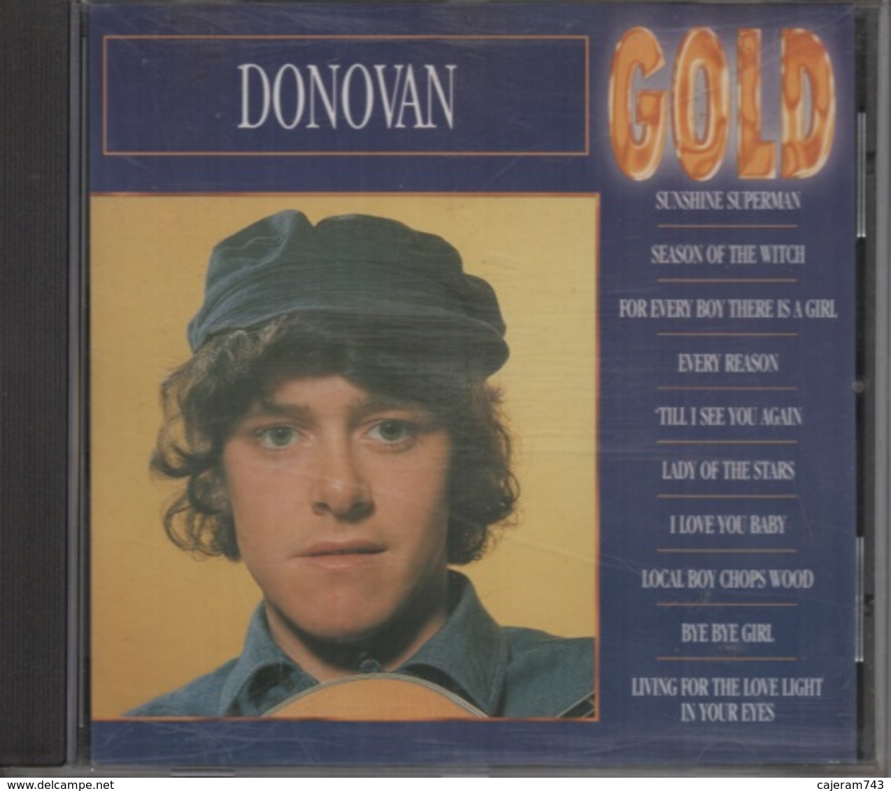 CD. DONOVAN. GOLD - 10 Titres - - Country & Folk