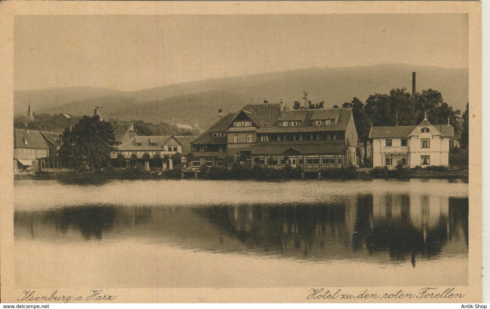 Ilsenburg V. 1934  Hotel "Zu Den Roten Forellen"  (407) - Ilsenburg