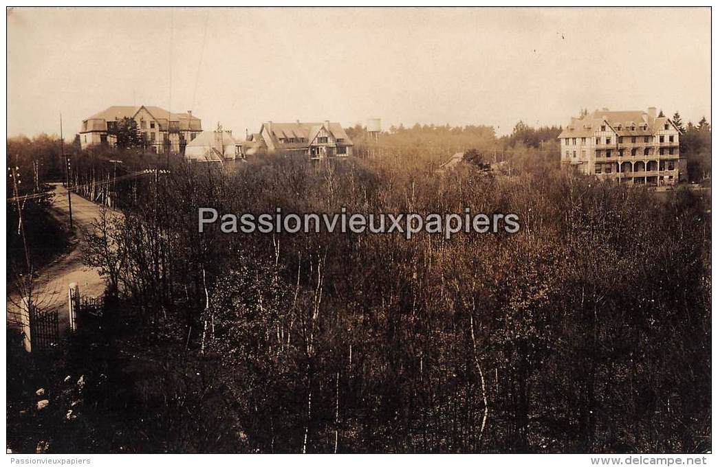 CARTE PHOTO ALLEMANDE  SPA    1918    HÔTEL BALMORAL Et HOTEL Du GOLF - Spa