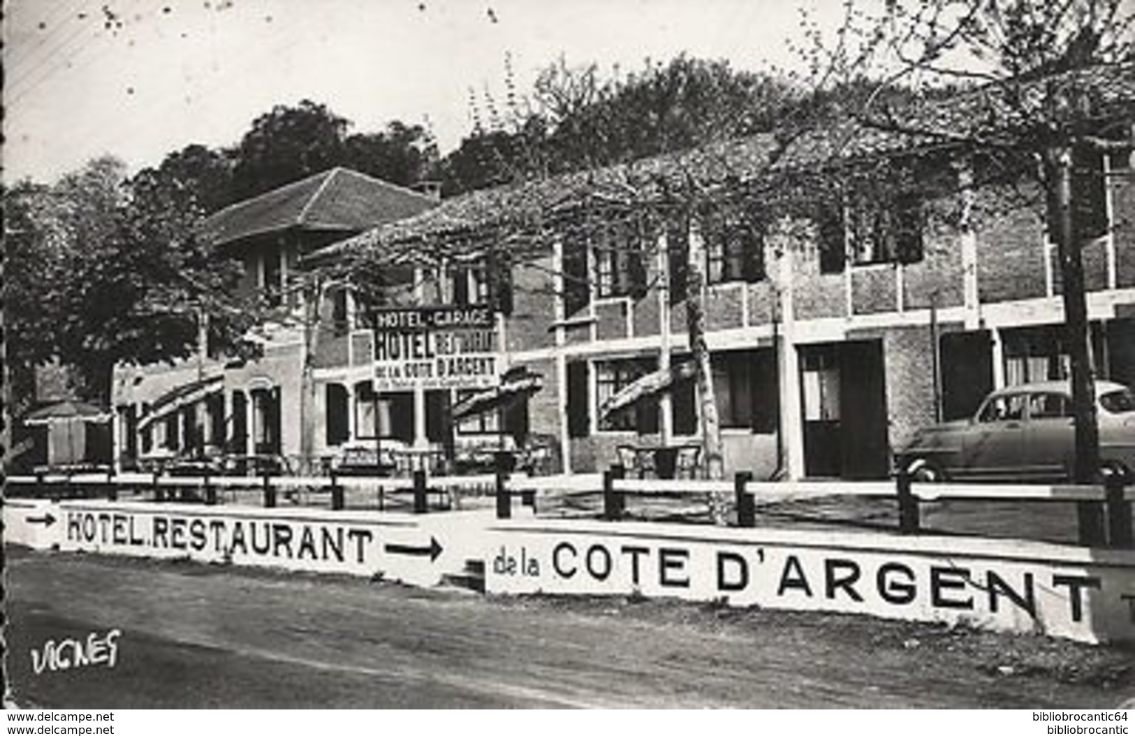 D40 - CASTETS-des-LANDES < HOTEL DE LA COTE D'ARGENT - Castets