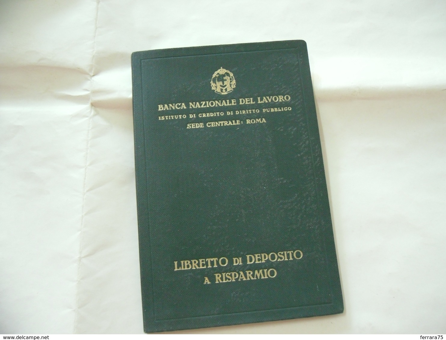 WW2 LIBRETTO DI DEPOSITO A RISPARMIO BANCA NAZIONALE DEL LAVORO FILIALE DI COMO 1942. - Banca & Assicurazione