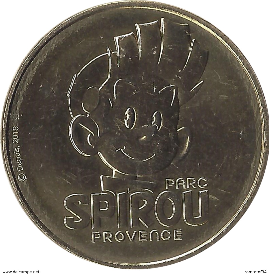 2018 MDP286 - MONTEUX - Parc Spirou (Provence) / MONNAIE DE PARIS - 2018