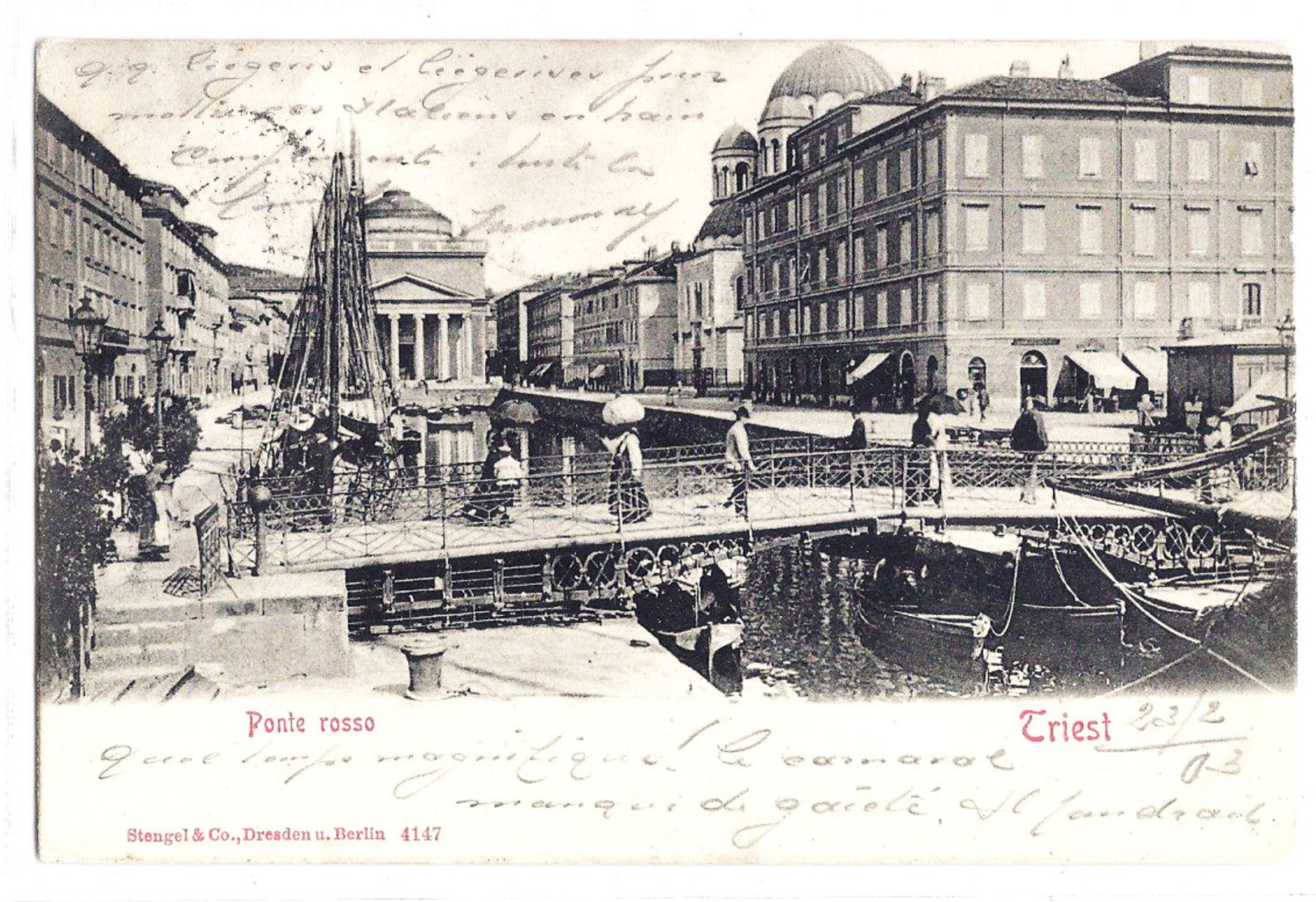 Trieste - Ponte Rosso - 1903. - Trieste