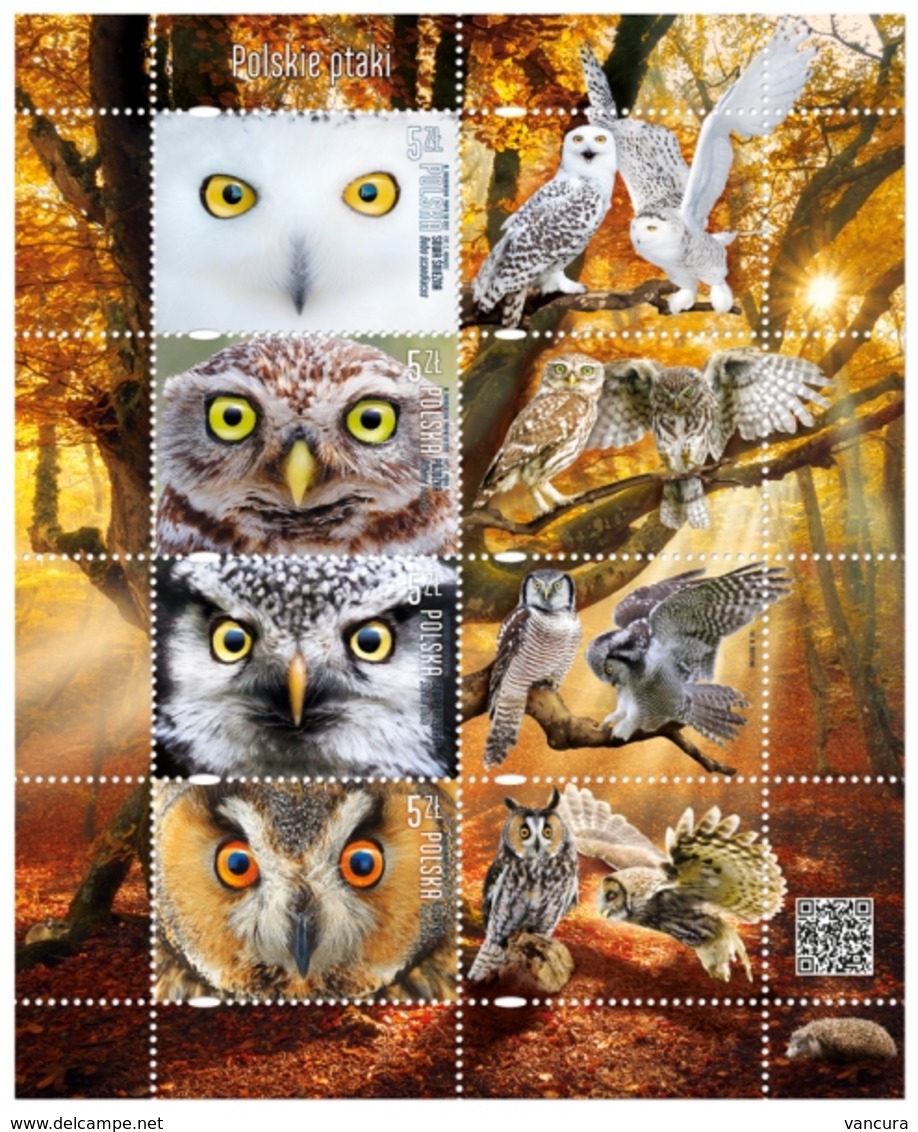 ** A 1860 - 1 Poland Owls 2017 - Owls