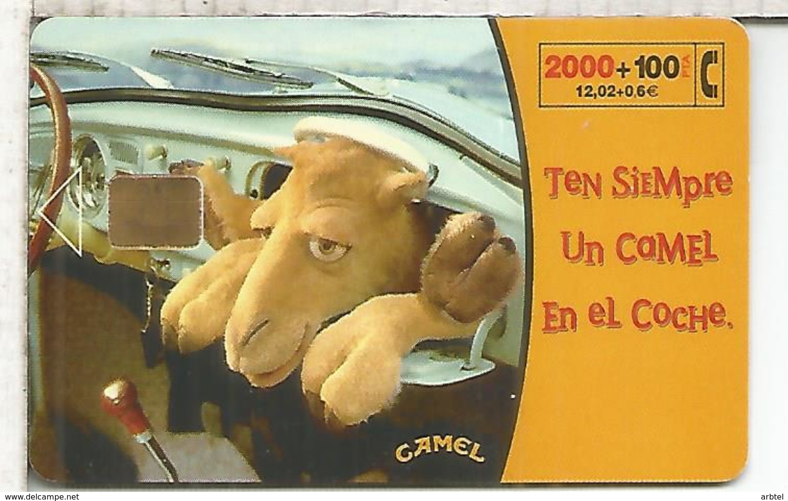 TELEFONICA CAMEL TABACO TOBACCO 2000+100 PTS - Otros & Sin Clasificación