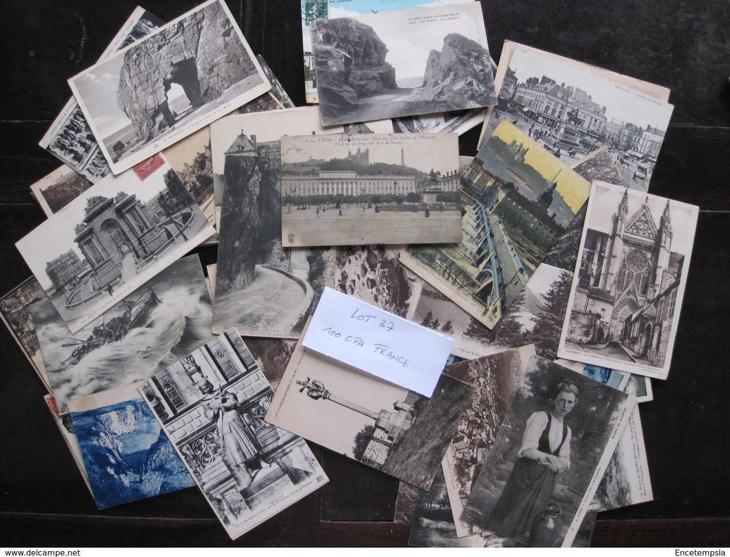 CPA - Carte Postale - Lot De 100 Cartes Postales De France - ( Lot 37 ) - 100 - 499 Cartes