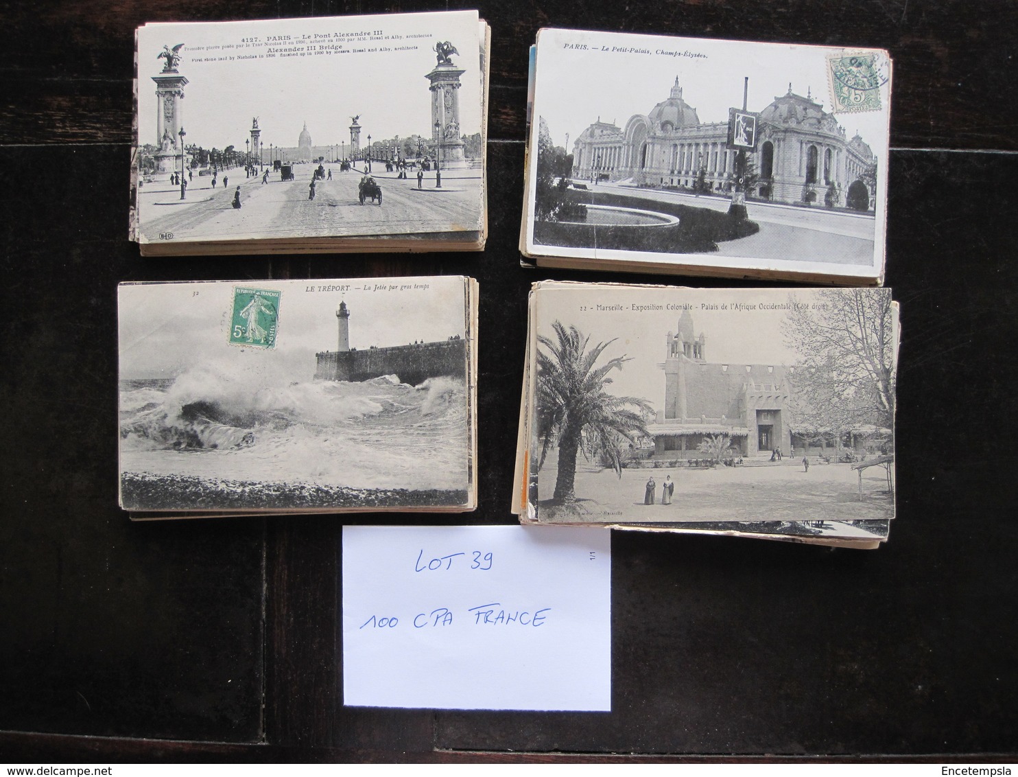 CPA - Carte Postale - Lot De 100 Cartes Postales De France - ( Lot 39 ) - 100 - 499 Cartes